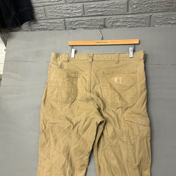 Carhartt Other - Carhartt‎ Relaxed Fit Work Pants Khaki Mens Size 40x30 Cargo Pockets Utility